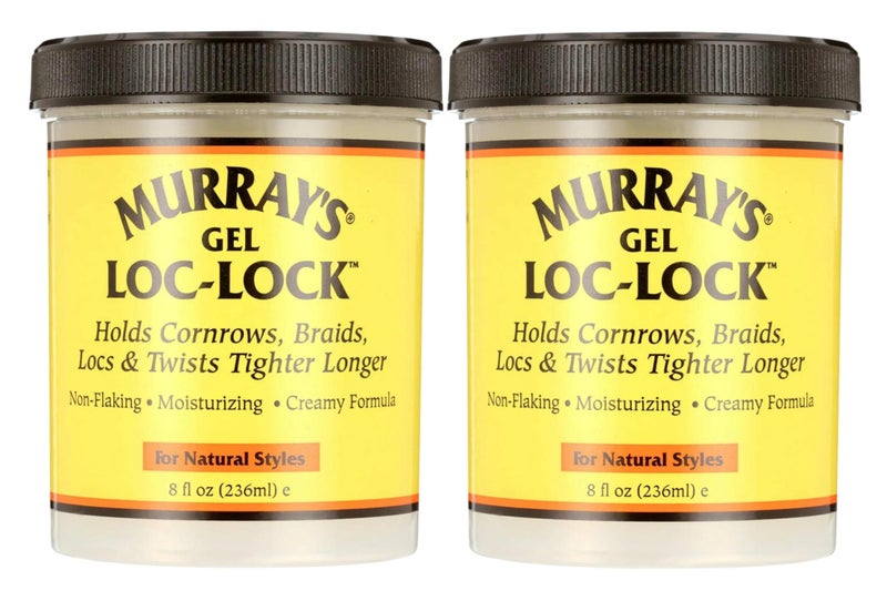 Murray's Loc-Lock Hair Gel 8 oz. (Pack of 2) - Image 1