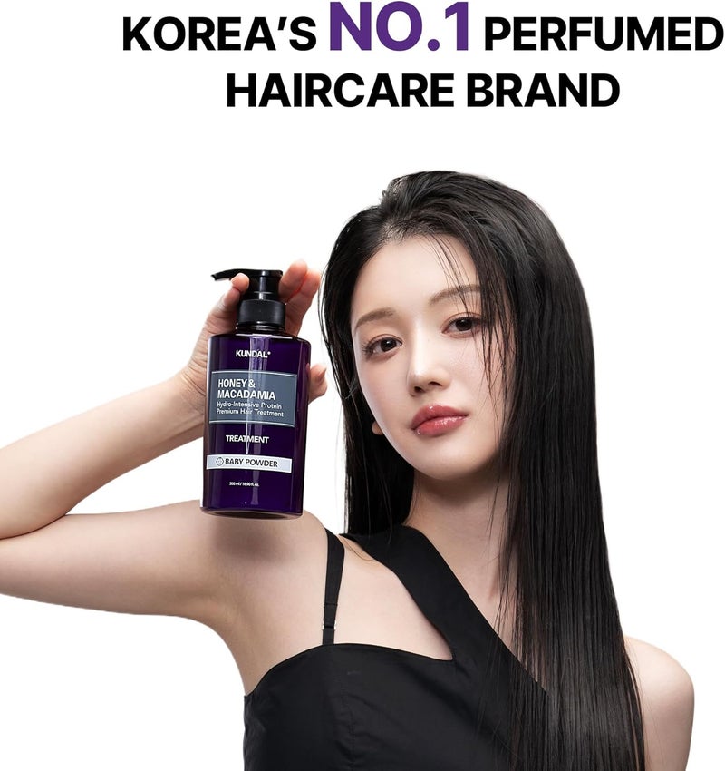 KUNDAL Honey & Macadamia Shampoo and Conditioner Set - Image 2