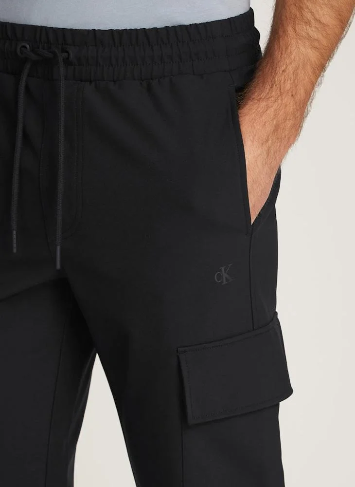 Calvin Klein Jeans Drawstring Cargo Pants