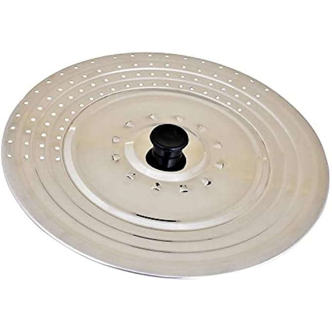 Kosma Set Of 4 Piece Stainless Steel Universal Lid Cover With Perforated Steam Outlet  21 25 275 32 Cm - Image 5