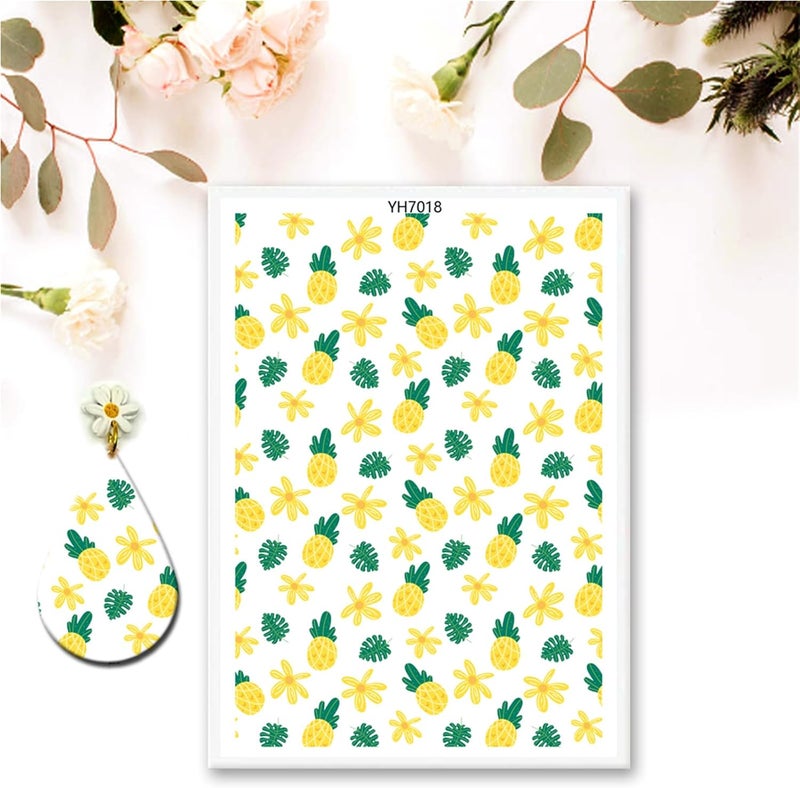 Water Soluble Clay Transfer Paper, Flower Butterfly Floral Floral - Image 2