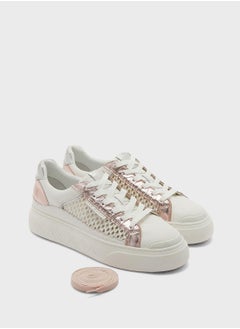 Ted Baker Lace Up Low Top Sneakers  - Image 1
