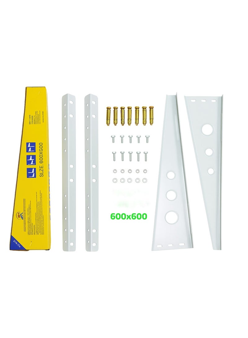 Heavy Duty AC Stand Air Conditioner Outdoor Unit Mounting AC Bracket (600x600mm) - Image 3