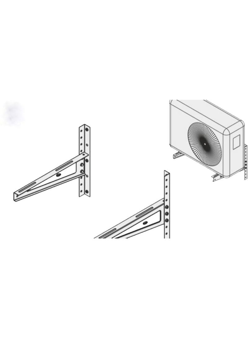 Heavy Duty AC Stand Air Conditioner Outdoor Unit Mounting AC Bracket (600x600mm) - Image 4