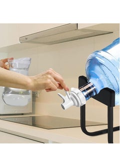 SUPREMIUM Water Dispenser Stand | 3-5 Gallon Bottle Rack with Reusable Spout | Non-Slip Drinking Water Cooler | 55mm Non-Threaded Valve | Portable, Durable & Rust-Resistant for Home, Office & Outdoors  - Image 3