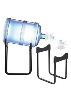 SUPREMIUM Water Dispenser Stand | 3-5 Gallon Bottle Rack with Reusable Spout | Non-Slip Drinking Water Cooler | 55mm Non-Threaded Valve | Portable, Durable & Rust-Resistant for Home, Office & Outdoors  - Image 1