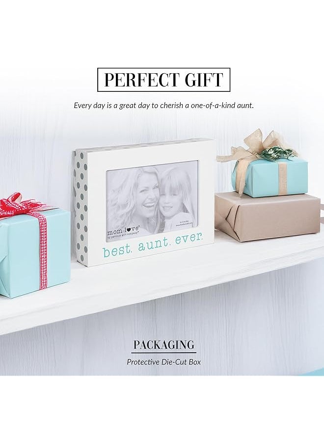 Pavilion Gift Company - 14138 Best Aunt Ever Photo Frame 7 1 2 X 5 1 2 Inch - Image 1