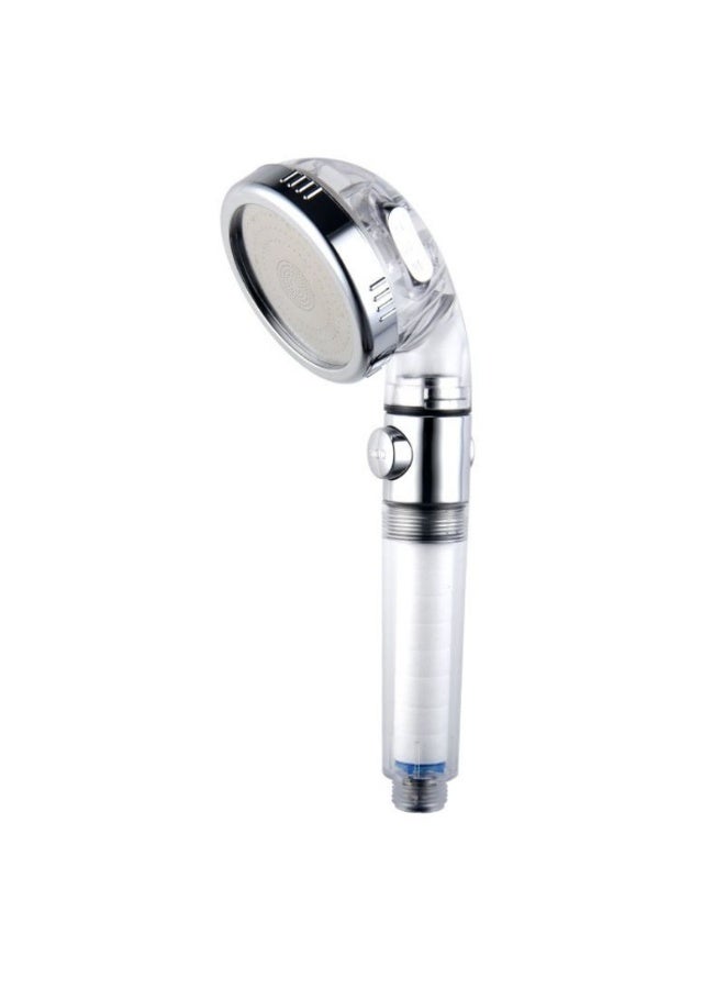 ​3-Mode High-Pressure Shower Head Set with Filter & One-Key Water Stop - Image 3
