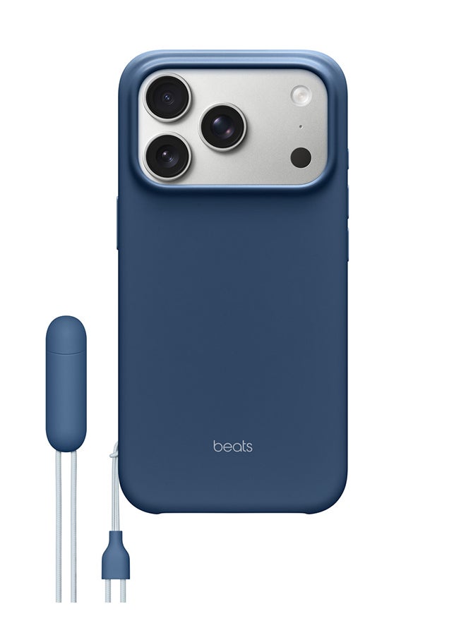 iPhone 17 Pro Kickstand Case with MagSafe and Camera Control - Bedrock Blue