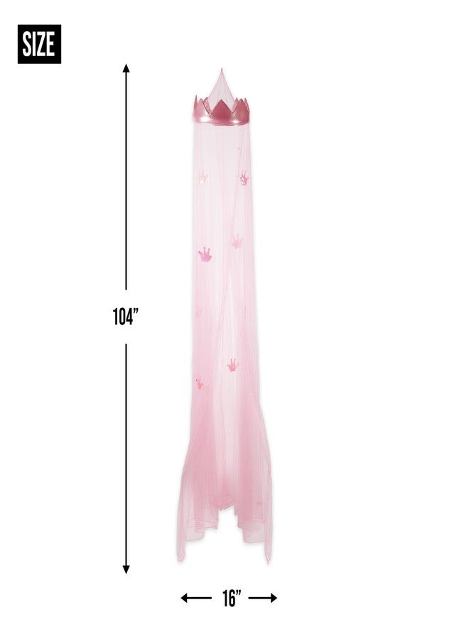 Accent Plus Pink Princess Bed Canopy 16x16x104 - Image 3