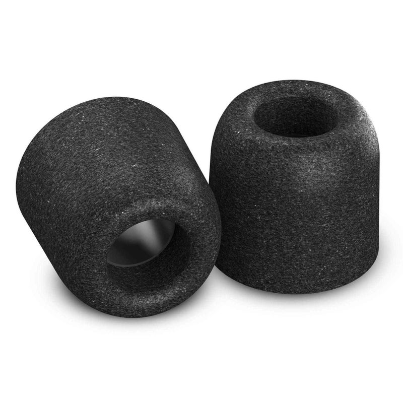 Comply 100 Core Series | Memory Foam Replacement IEM Ear Tips for Etymotic, Westone, Klipsch & More | Superior Noise Isolation, Ultimate Comfort, Secure Fit | Black, Medium (3 Pairs) - Image 1
