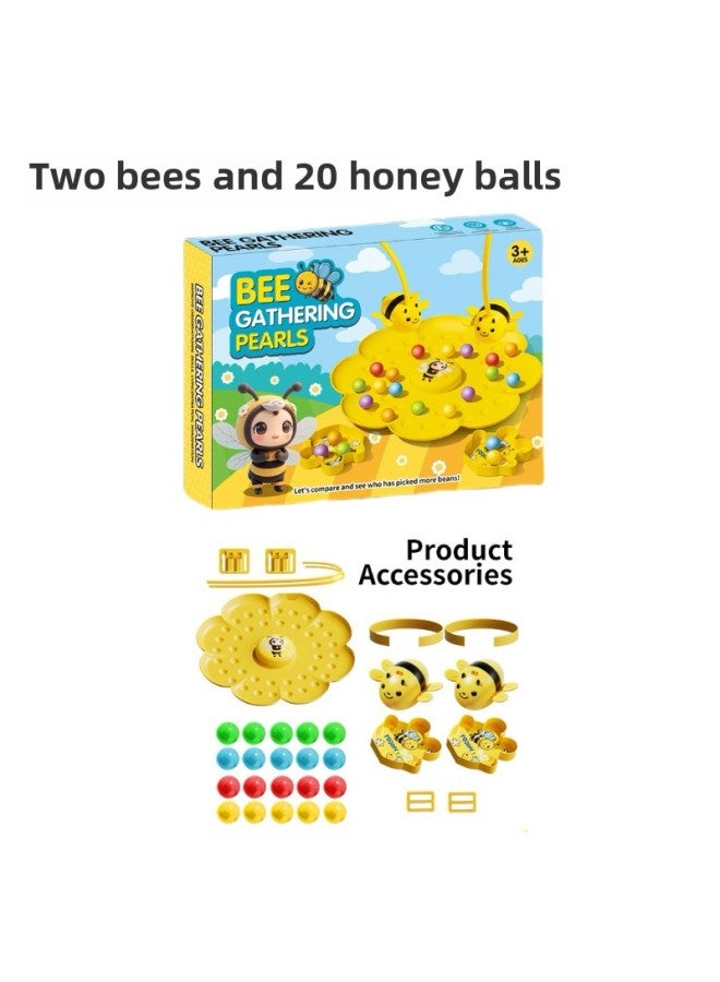 لعبة ألغاز النحلة العسلية المغناطيسية - لعبة سطح مكتب تفاعلية بين الوالدين والطفل - لعبة جذب مغناطيسية لتخفيف الضغط