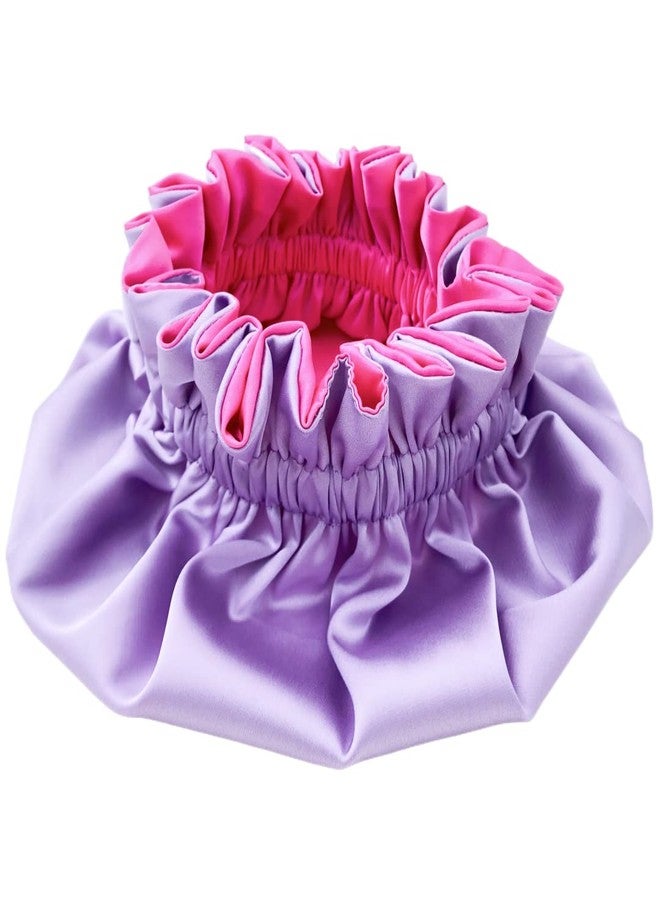 AKISS Baby Infant Newborn Toddler Satin Silk Hair Bonnet for Baby Girl Boy Sleeping Kids Cap Hat 0-3 Months - Image 1
