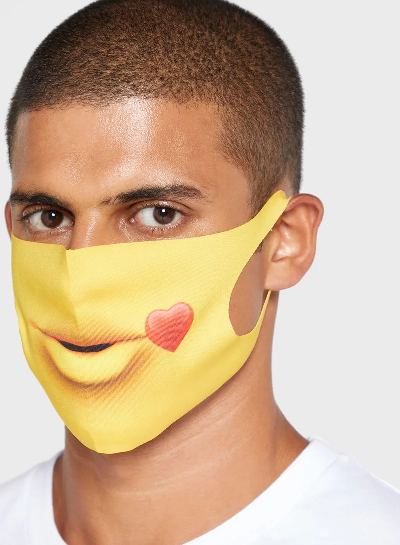 Si Masks Printed Neoprene Washable Mask