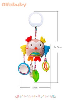 Gifobuby Baby stroller toys, soft baby hanging toys, car seat stroller toys, clip on bedside and stroller toys  - Image 5