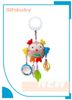 Gifobuby Baby stroller toys, soft baby hanging toys, car seat stroller toys, clip on bedside and stroller toys  - Image 1