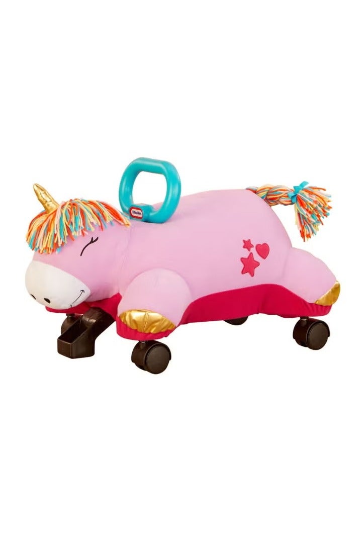little tikes Little Tikes Unicorn Pillow Soft Plush Racer Ride-on  - Image 2
