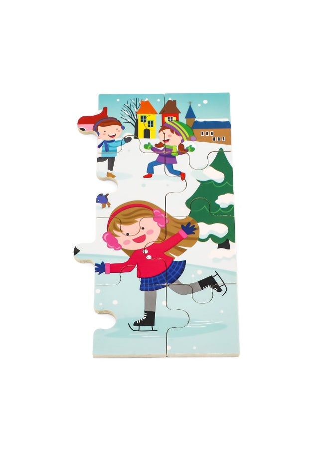 Viga Season Puzzle - Winter - Image 3