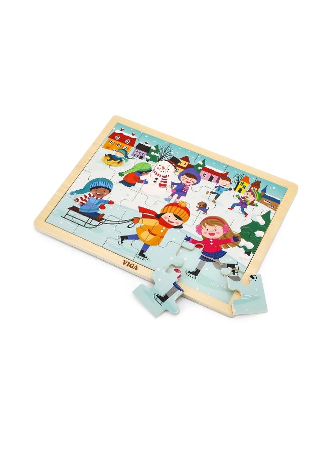 Viga Season Puzzle - Winter - Image 2
