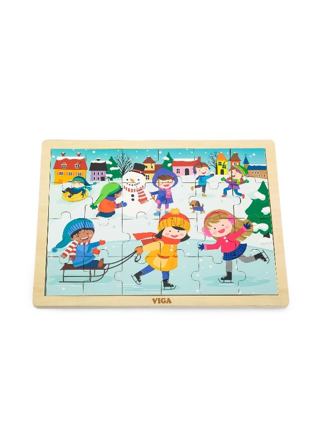 Viga Season Puzzle - Winter - Image 1