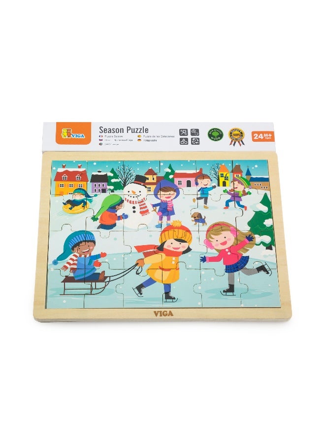 Viga Season Puzzle - Winter - Image 4