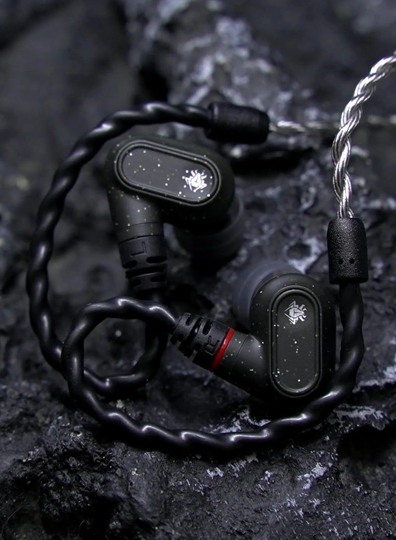 PLEXTONE G28 Pro In-Ear Type-C Earphones Comfortable Wearing Durable Design High-Fidelity HIFI Enjoyment Dual-Cavity A Great Tool for Listening and Sound Positioning in Games Black - Image 2