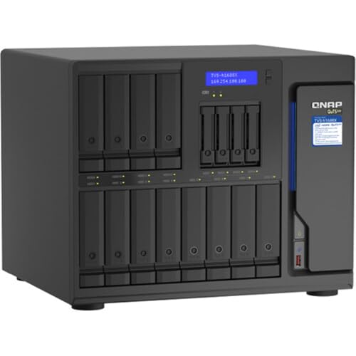 QNAP TVS-h1688X-W1250-32G High-speed media NAS with Intel Xeon W-1250 CPU and Two 10GbE Ports - Image 1