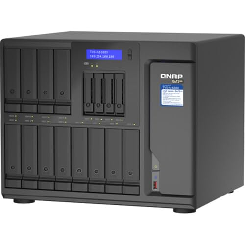 QNAP TVS-h1688X-W1250-32G High-speed media NAS with Intel Xeon W-1250 CPU and Two 10GbE Ports - Image 4
