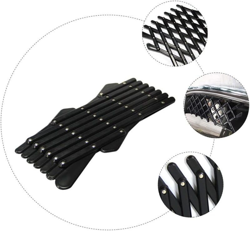 FRCOLOR Scalable Car Window Pet Gate Black Large Mesh Protective Fence for Trucks and Cars No Slip Installation Smooth Burr Surface Compact Design for Safe Pet Ventilation and Travel - Image 4