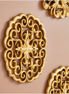 Home Box Zoya 3-Piece Wall Plaque Set 35x35 cm  - Image 4