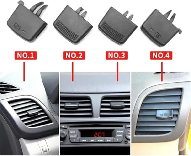 Vuzmode Dashboard Air Vent Repair Kit for Hyundai - Image 3