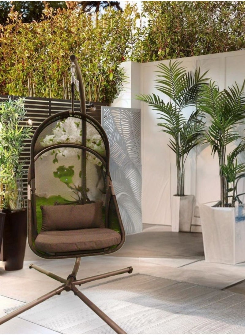 Schondor Furniture Hanging Chair Swing with Cushion  - Image 1