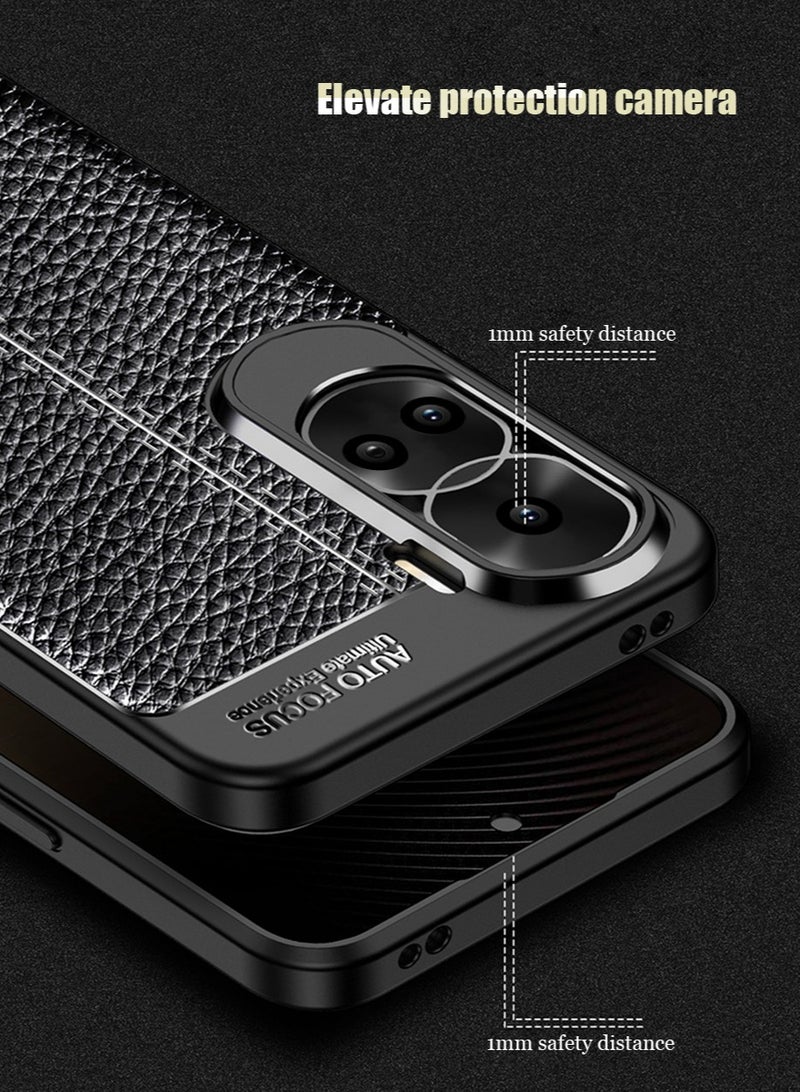 Compatible with Honor x50i/ 90 Lite Case Cover Soft leather Anti-Scratch Shockproof Protective Scratch Resistance Back Cover Accessories Protection Compatible with  Honor x50i/ 90 Lite. - Image 4
