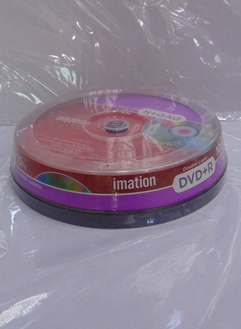 Imation DVD+R Double Layer Discs – 10 Pack, 8x, 8.5GB - Image 3