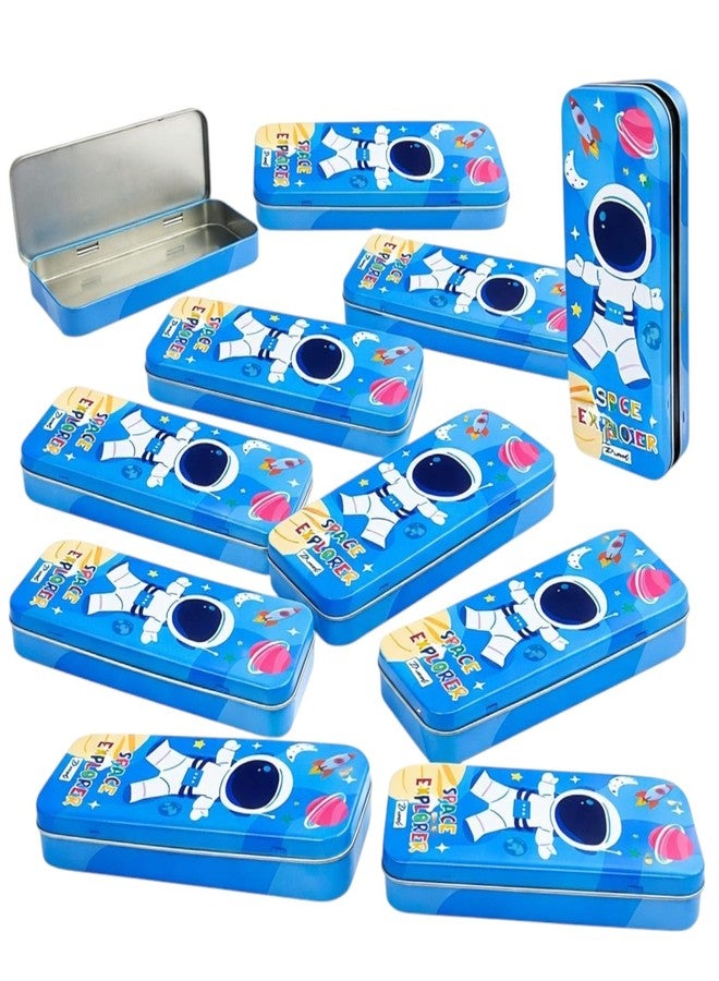 Tera13 TERA 13 Space Pencil Box Colorful, and Very Useful for Keeping My Stationery Safe and Organized. Best Return Gift for Kanjak, Birthday & School Events (Space (Pack of 12)) - Image 1