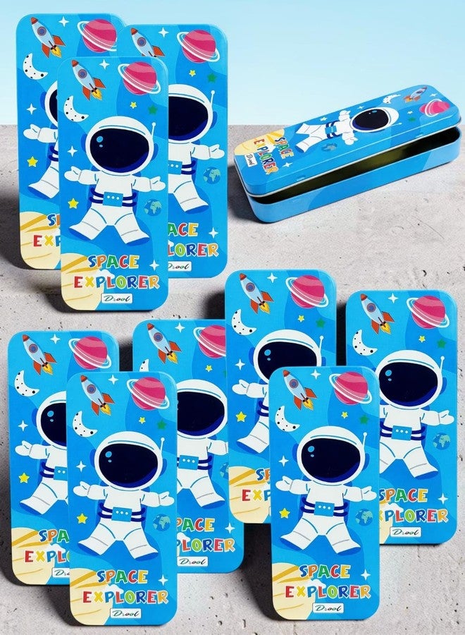 Tera13 TERA 13 Space Pencil Box Colorful, and Very Useful for Keeping My Stationery Safe and Organized. Best Return Gift for Kanjak, Birthday & School Events (Space (Pack of 12)) - Image 3