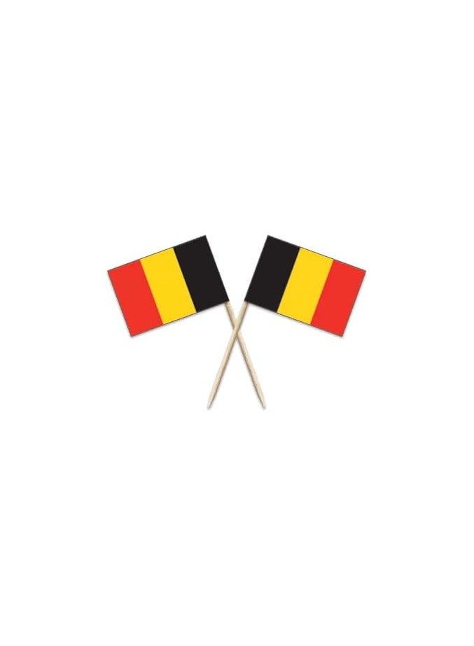 50Pcs Disposable World Cup Multi National Country Flag Stick Cake Toper Flag Fruit Stick Cocktail Cake Stick Toothpick Food Decoration - Image 1