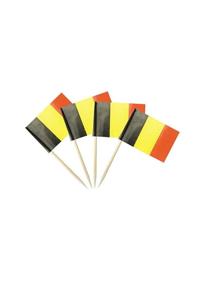 50Pcs Disposable World Cup Multi National Country Flag Stick Cake Toper Flag Fruit Stick Cocktail Cake Stick Toothpick Food Decoration - Image 2