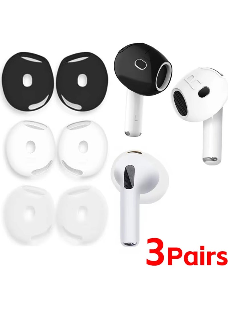 Anti-Slip Ear Covers Eartips for Apple AirPods 4 Replacement Ultra Thin Earbuds Cover Earphone Skin for AirPods 4 Accessories  - Image 1