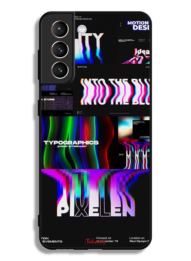Tolwak Samsung Galaxy S21 Plus 5G Protective Case Cover Motion Design - Image 3