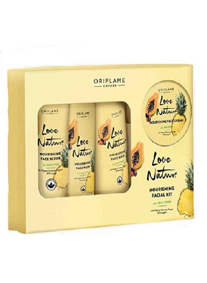 Oriflame Nourishing Facial Kit with Organic Guarana, Papaya & Pineapple (by Oriflame)  - Image 4