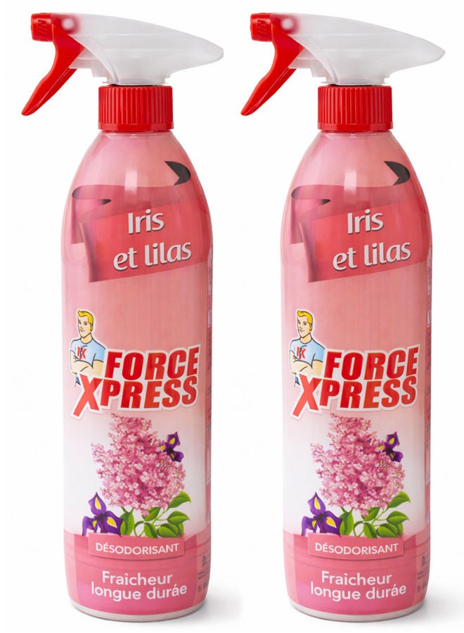 معطر جو فورس إكسبريس برائحة السوسن والزنبق، عبوتان سعة 430 مل