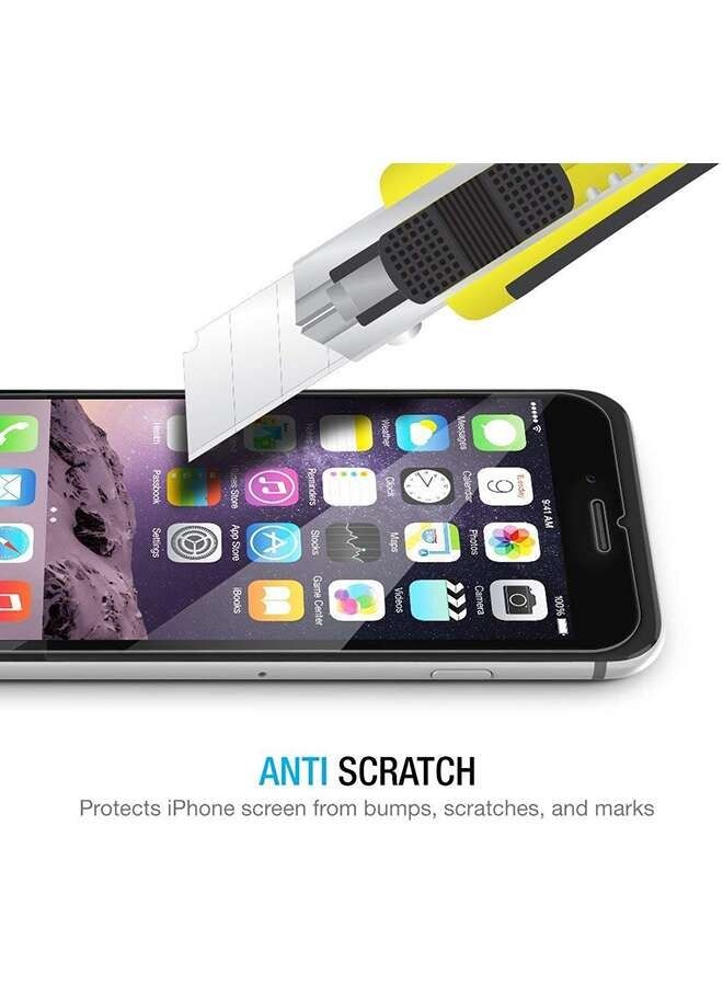 BORTONY Tempered Glass Screen Protector For Apple iPhone 6/6s Clear - Image 4