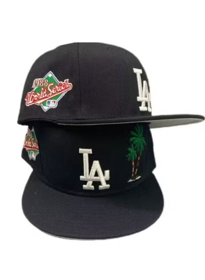 New Era LA Dodgers 1988 World Series Palm Tree Edition Black Snapback Cap