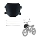KZLM Electric Dirt Bike Number Plate Front License Plate for tuttio Soleil 01 Ridstar Q20 Super 73 S1 S2 R RX Macfox Electric Commuter E Bike Black - Image 2