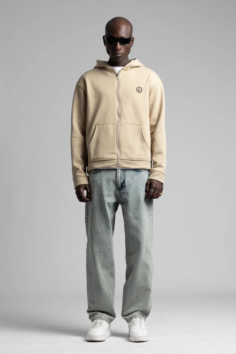Catch Good Will Hooded Zip-Up Sweatshirt