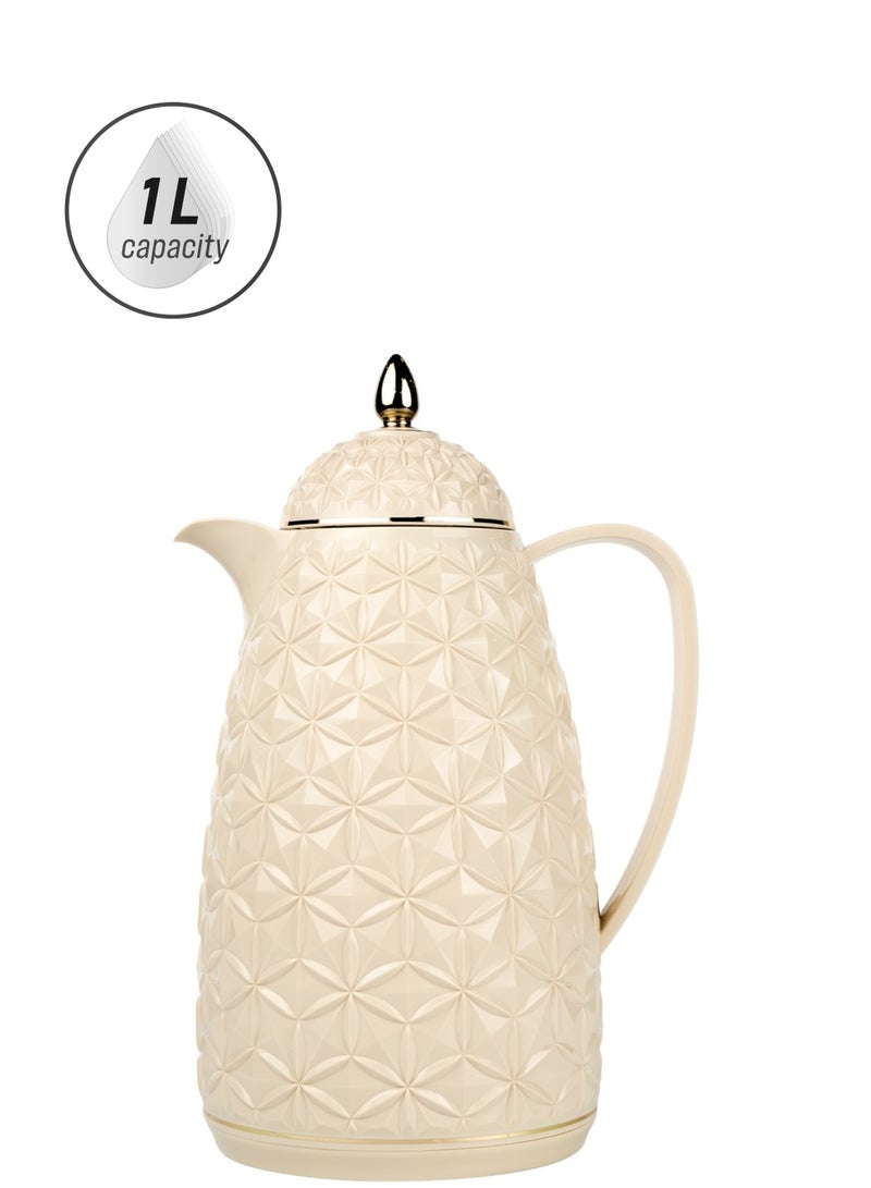 LALE Lale Turkish Tea and Coffee Flask 1L TIRAMISU Color