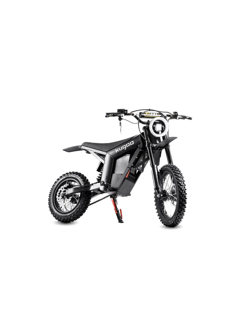 KUGOO Wish 01 EV Dirt Bike Scooter Off Road, Powerful 48V/21AH Battery, 3000W Motor, 3 mode speed (20-35-50) km/h, with Hydraulic Brakes, Maximum range is 40-50 km and charging time 7-8 h - Image 5