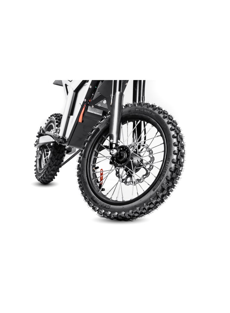 KUGOO Wish 01 EV Dirt Bike Scooter Off Road, Powerful 48V/21AH Battery, 3000W Motor, 3 mode speed (20-35-50) km/h, with Hydraulic Brakes, Maximum range is 40-50 km and charging time 7-8 h - Image 3