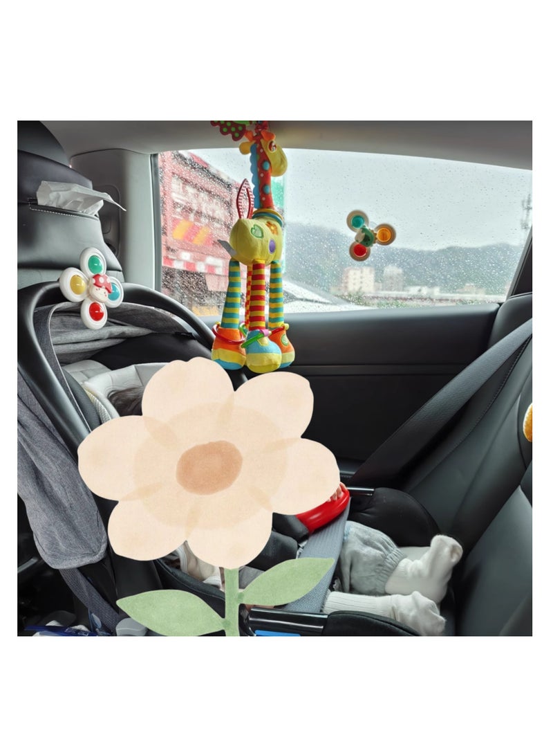 NOVOLAN Car Seat Toys, Hanging Baby Toys, Stroller Toys Baby Rattles 0-11 Months for Baby Stroller Colorful Animal Bell Rattle for Infants Sensory Toys Soft Baby Musical Toys - Image 5